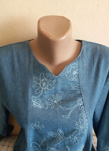 KOT işli BAYAN UZUN ELBİSE S BEDEN  - Görsel 7