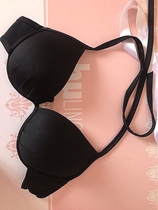 siyah bikini üstü