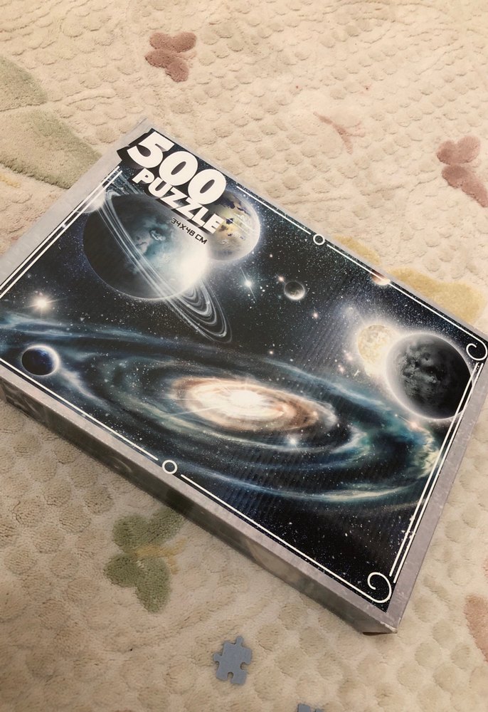 500 Parçalı Uzay Temalı Puzzle - Görsel 2