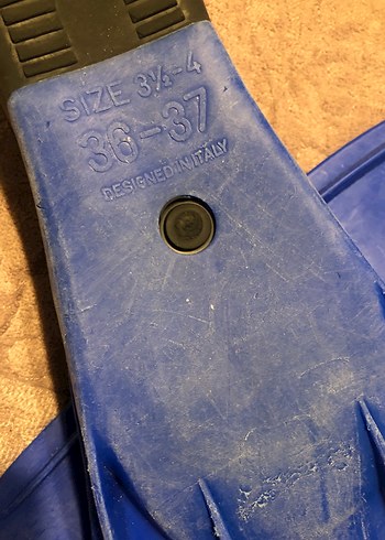 Erkek Lacivert Kauçuk Su Paleti Velcro - Görsel 2