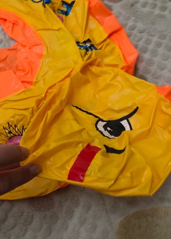 Çocuklar için Renkli Sarı Deniz Simidi - Görsel 2