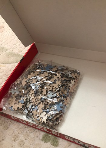 500 Parça Kar Manzaralı Puzzle 35x50 cm - Görsel 2