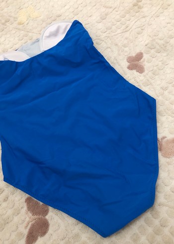 Kadın Mavi Basic Mayo - Görsel 3