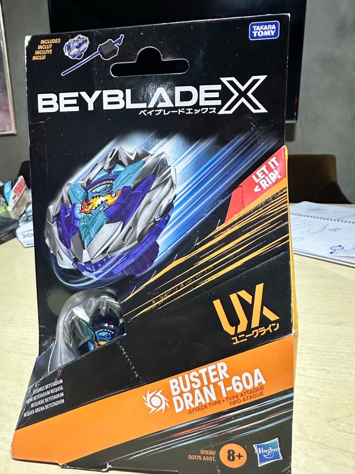 BeybladeX Buster Dran 1-60A Mavi Aksiyon Figürü - Görsel 2