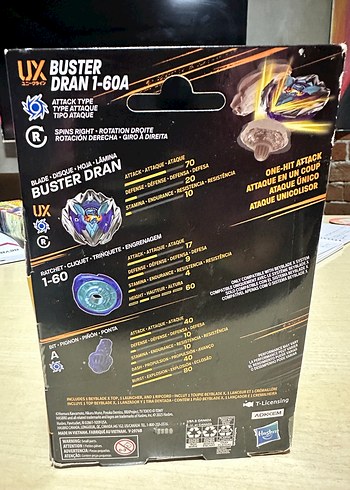 Beyblade X Buster Dran T-60A Aksiyon Figürü - Görsel 3