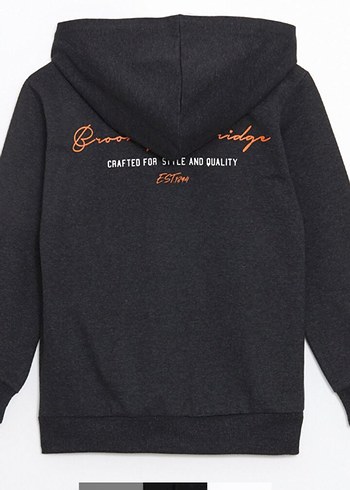 LCW ECO Erkek Çocuk Kapüşonlu Fermuarlı Sweatshirt - Görsel 2