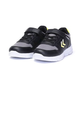 Hummel Erkek Çocuk Gri-Sarı Bağcıklı Sneaker