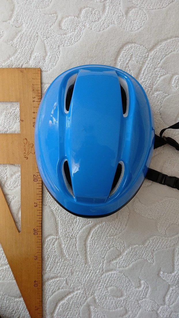 Mavi Minimalist çocuk Kaskı - Görsel 2