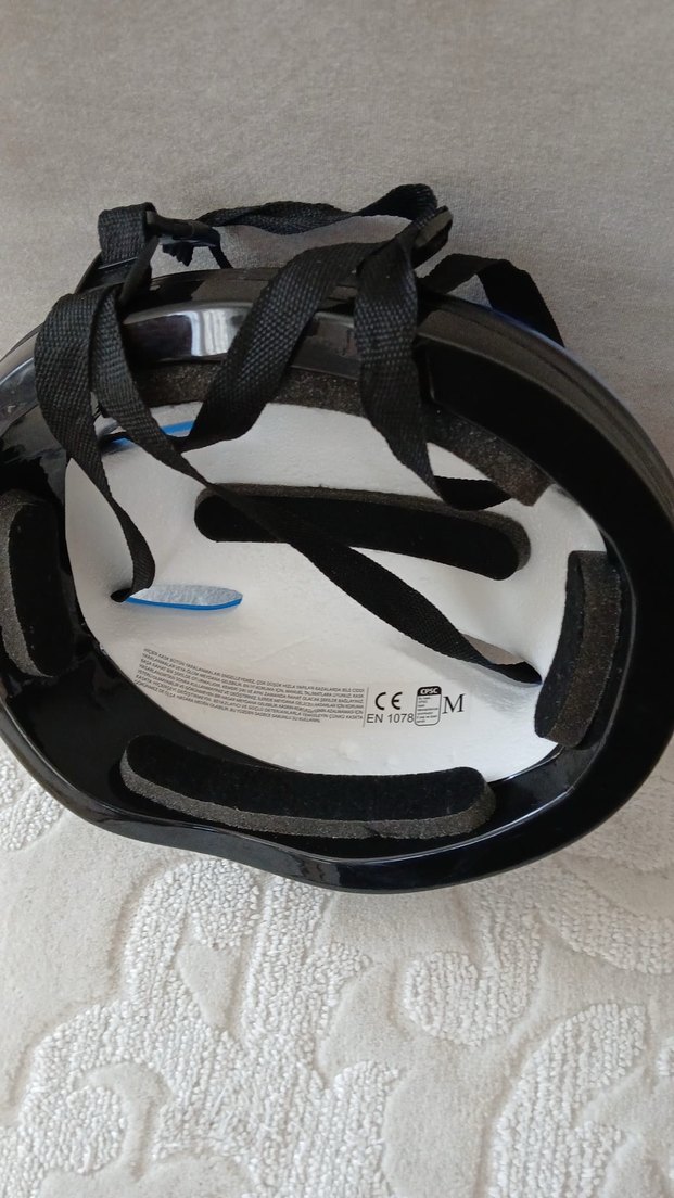 Mavi Minimalist çocuk Kaskı - Görsel 3