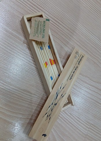 Bej Ahşap Mikado Oyunu flyingtiger marka yeni