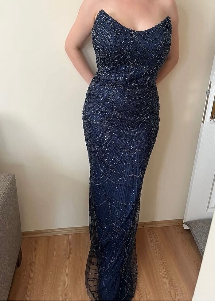 Taşlı Abiye - Görsel 2