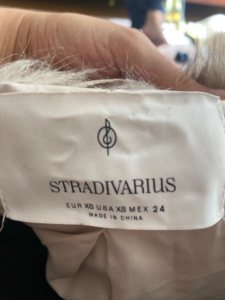 Gri Kürk Detaylı Kadın Midi Ceket - Görsel 4