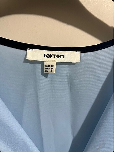 36 Beden Koton bayan bluz 36 beden