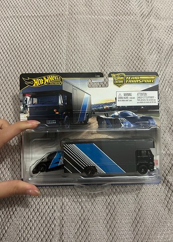 Hot Wheels Siyah Taşıyıcı Kamyon Oyuncak - Görsel 3