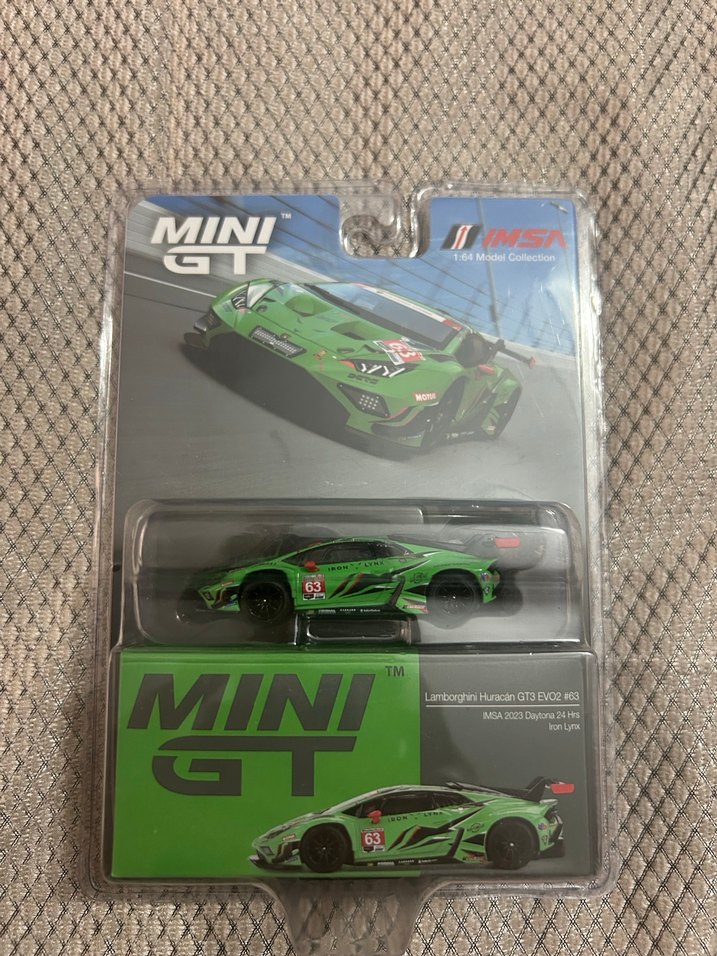 Mini GT Lamborghini Huracán GT3 EVO2 #63 - Görsel 2