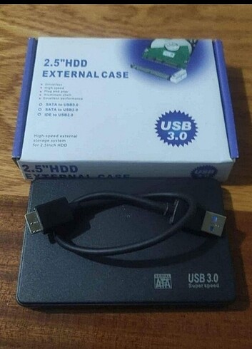 HDD KUTUSU USB 3.0 2.5 İNÇ SIFIR KUTULU