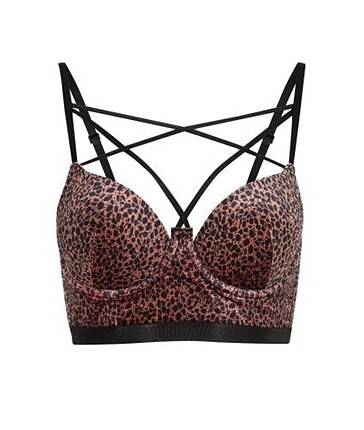 bralet leopar desen