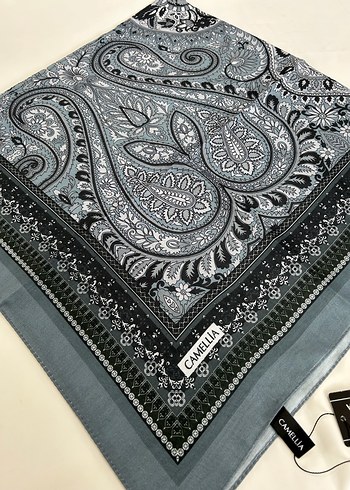 Beden Kadın Çok Renkli Bohem Desenli Şal