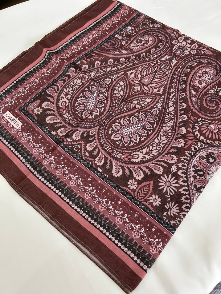 Kadın Çok Renkli Bohem Desenli Şal - Görsel 4