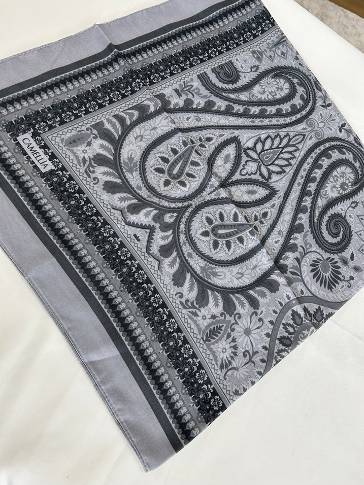 Kadın Çok Renkli Bohem Desenli Şal - Görsel 2