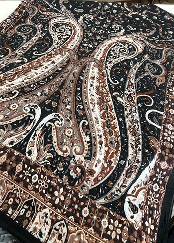 Kadın Çok Renkli Bohem Tarzı Kraş Şal - Görsel 5