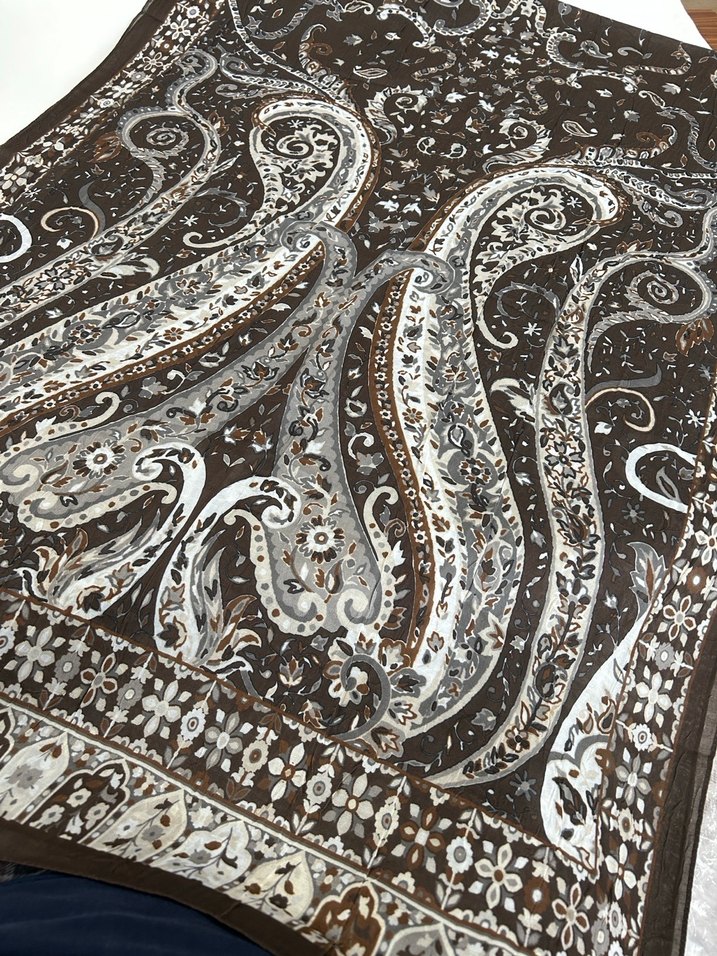 Kadın Çok Renkli Bohem Tarzı Kraş Şal - Görsel 2