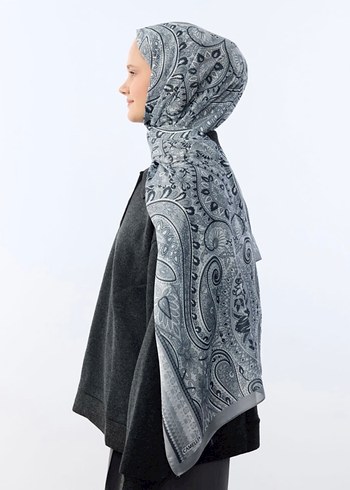 Etnik Desenli Soft Pamuk Şal - Görsel 3