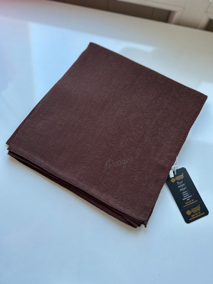 Desenli Jakarlı Eşarp - Görsel 2