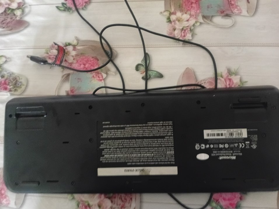 Kablolu Siyah Klavye - Görsel 2