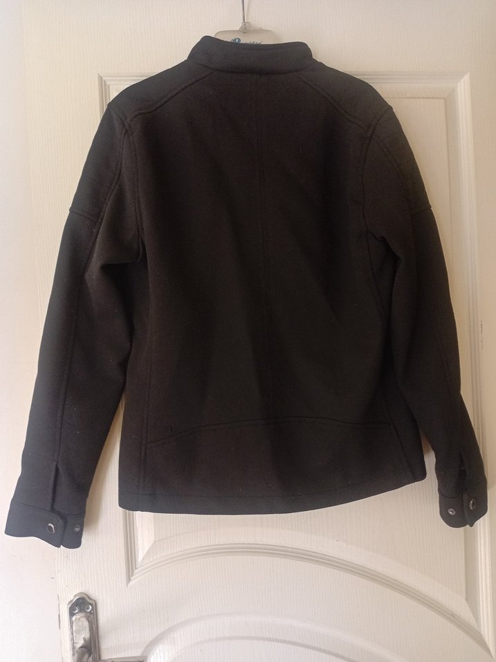 Fermuarlı Siyah Ceket - Görsel 2