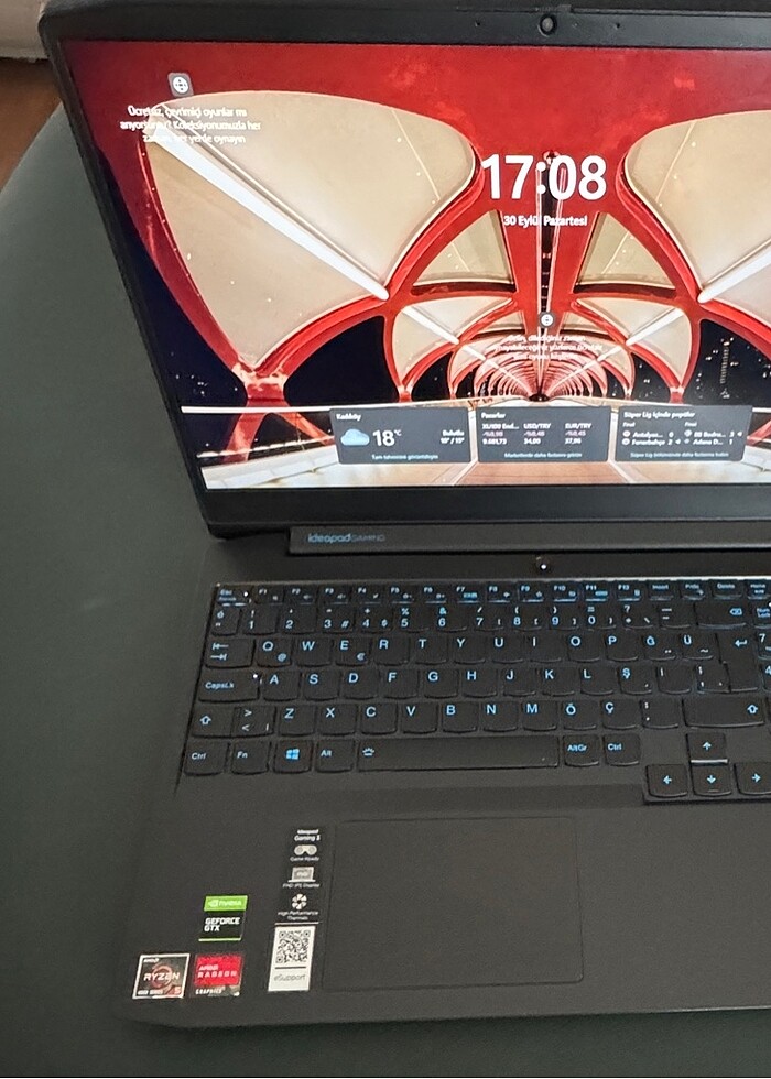 Lenova Idepad Gaming Notebook - Görsel 2