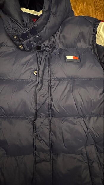 Orjinal Tommy Hillfiger kuştüyü mont - Görsel 4