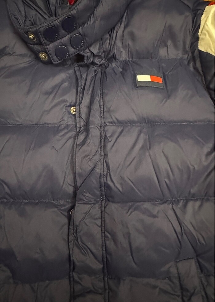 Orjinal Tommy Hillfiger kuştüyü mont - Görsel 4