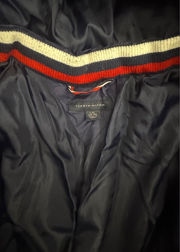 Orjinal Tommy Hillfiger kuştüyü mont - Görsel 5