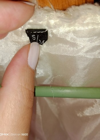 m Beden beyaz Renk Beyaz Kürklü Midi Kadın Yelek