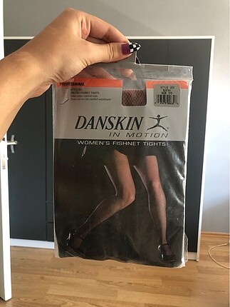 Diğer Danskin tan bronz file latin dans çorap