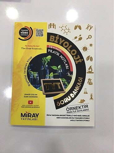 Miray yayınları tyt biyoloji soru bankası