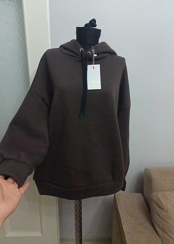 universal Beden kahverengi Renk standart beden oversize ürün