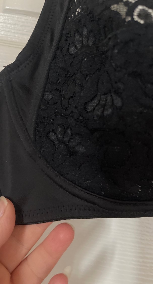 Siyah Gotik Dantelli Sütyen - Görsel 2