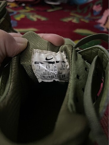 Nike yeşil bez spor ayakkabı - Görsel 6