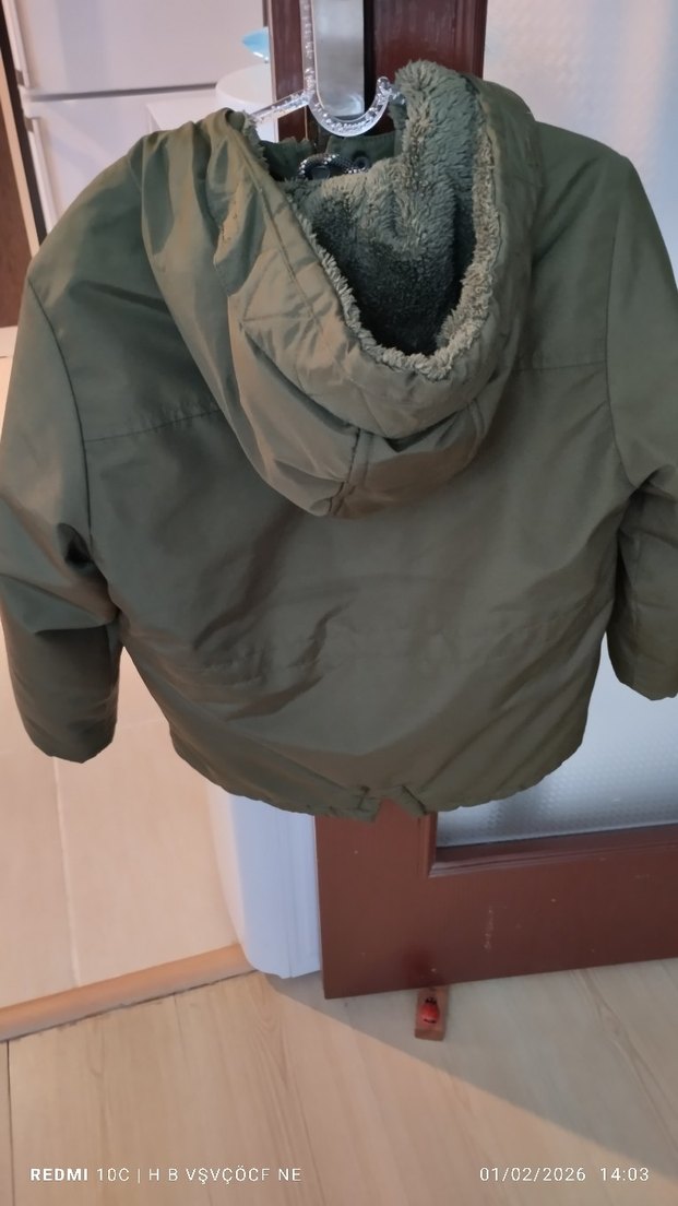 Erkek Çocuk Haki Mont - Görsel 2