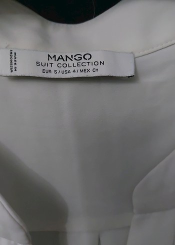 Beyaz mango marka bluz - Görsel 2