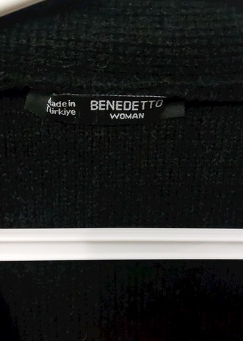 Renkli Desenli Örgü Kadın Hırka - Görsel 2