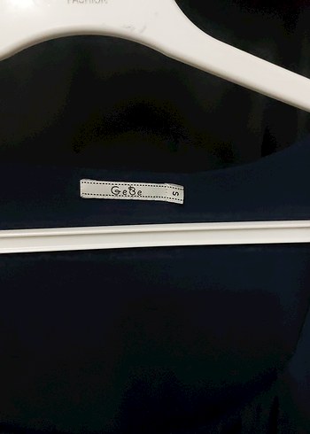 Lacivert Drapeli Kısa Kollu Midi Elbise - Görsel 2