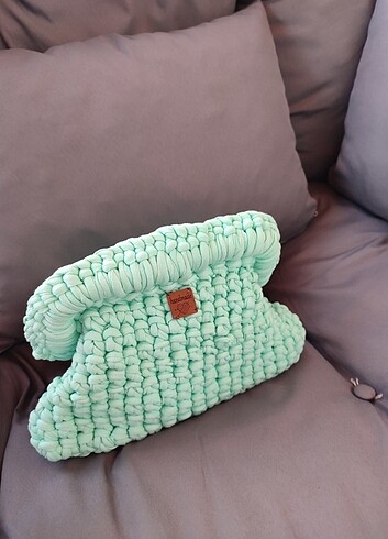Handmade örgü çanta 