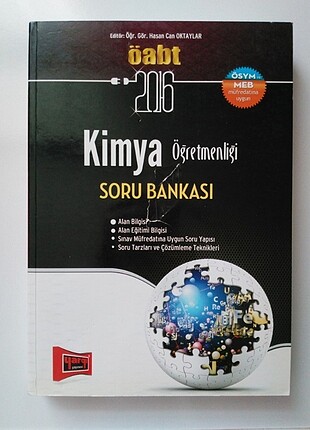 KPSS ÖABT Kimya Öğretmenliği Soru Bankası (Yargı)