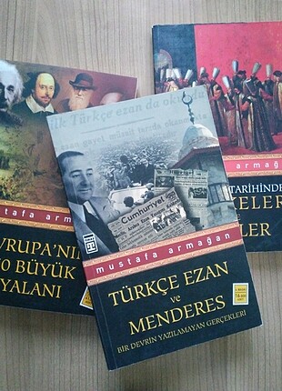 Osmanlı Tarihinde Maskeler ve Yüzler - Mustafa Armağan +2 Kitap