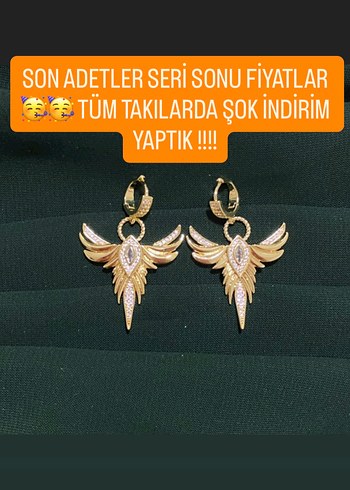 TÜM TAKILARDA ŞOK İNDİRİM