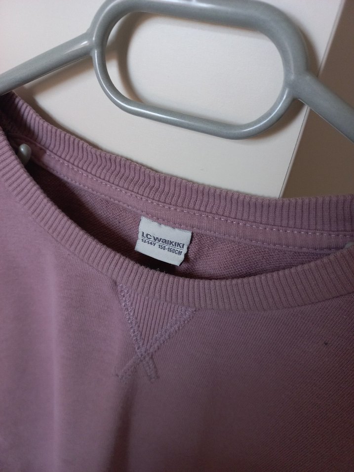 Lila Swatshirt - Görsel 2