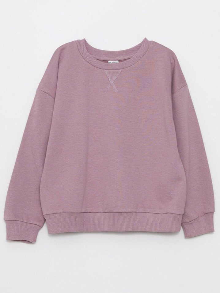 Lila Swatshirt - Görsel 4